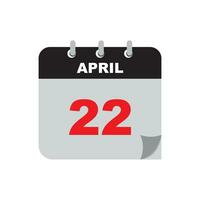 Calendar icon vector