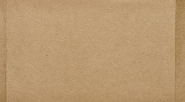 Texture of brown cardboard, paper for packaging containers photo