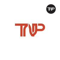 Letter TNP Monogram Logo Design vector