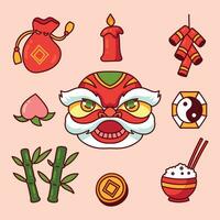 chinese new year element 2 vector