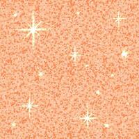 Glitter peach background. Pantone 2024 Peach Fuzz color. Square pastel backdrop with shiny glitter effect. Abstract vector illustration