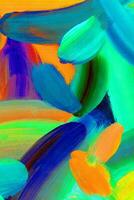 Green blue colorful abstract background photo