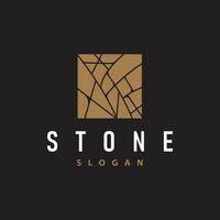 Stone Logo, Premium Elegant Design, Stone Balance Vector, Stepping Rock Walking Icon Illustration Design vector