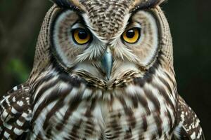 AI generated Owl. Pro Photo