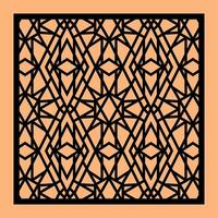 Simple Vector Pattern for CNC Laser Cutting, Decoration, and Ornament
