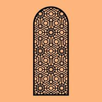 Simple Vector Pattern for CNC Laser Cutting, Decoration, and Ornament