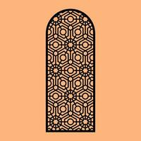 Simple Vector Pattern for CNC Laser Cutting, Decoration, and Ornament