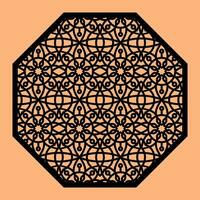Simple Vector Pattern for CNC Laser Cutting, Decoration, and Ornament