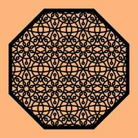 Simple Vector Pattern for CNC Laser Cutting, Decoration, and Ornament