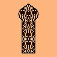 Simple Vector Pattern for CNC Laser Cutting, Decoration, and Ornament
