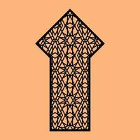Simple Vector Pattern for CNC Laser Cutting, Decoration, and Ornament