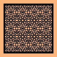 Simple Vector Pattern for CNC Laser Cutting, Decoration, and Ornament