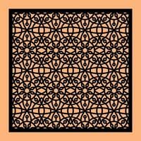 Simple Vector Pattern for CNC Laser Cutting, Decoration, and Ornament