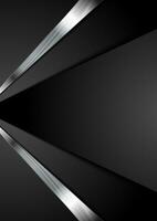 Black corporate tech abstract background photo