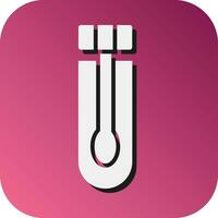 Swab Vector Glyph Gradient Background Icon For Personal And Commercial Use.