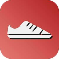 Shoes Vector Glyph Gradient Background Icon For Personal And Commercial Use.