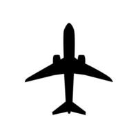 avión icono. avión logo modelo. icono diseño. vector