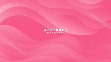 Abstract pink Background with Wavy Shapes. flowing and curvy shapes. This asset is suitable for website backgrounds, flyers, posters, and digital art projects. vector