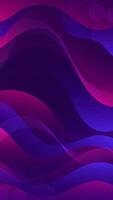 Abstract background purple blue color with wavy lines and gradients is a versatile asset suitable for various design projects such as websites, presentations, print materials, social media posts vector