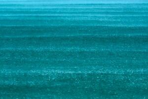 rainfall in the sea during the rainy season. photo