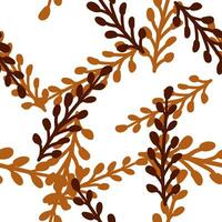 Stylish seamless leaf pattern with a modern twist. vector