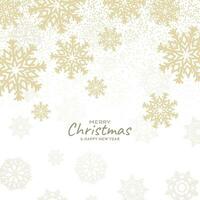 Merry Christmas festival decorative greeting card background vector