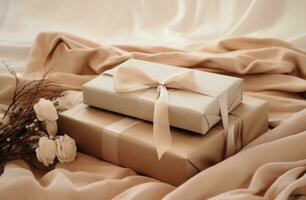 AI generated christmas gift wrapping from the best handmade gifts photo