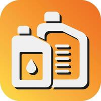 Lubricant Vector Glyph Gradient Background Icon For Personal And Commercial Use.