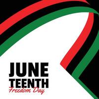 juneteenth event background template vector