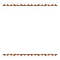 Kwanzaa Frame Element Collection set vector