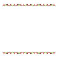 Kwanzaa Frame Element Collection set vector