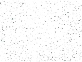 Luxury silver Rectangular glitter confetti background. White festive texture. vector