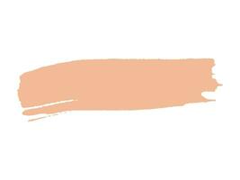 color de el año 2024 melocotón pelusa muestra vector pintar cepillo Mancha mano pintado de moda color antecedentes tinta Escribiendo lenguado clipart