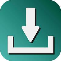 Download Vector Glyph Gradient Background Icon For Personal And Commercial Use.