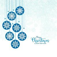 Merry Christmas festival decorative elegant background vector