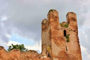 the castle of siena, italy photo