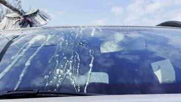 Car Wash Foam and Water video