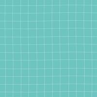 Checked, square. Vertical and horizontal hand drawn irregular crossed stripes. Checkered geometric background. White bars on mint green background. photo