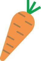 Carrot icon isolated on white background . Vector illustration