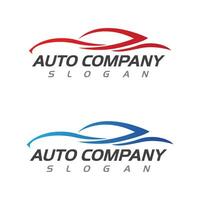 vector de plantilla de logotipo de auto auto