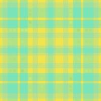 Plaid check pattern. Seamless fabric texture. Tartan textile print. vector