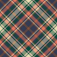 Plaid pattern vector. Check fabric texture. Seamless textile design for clothes, paper print. vector