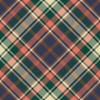 Plaid pattern vector. Check fabric texture. Seamless textile design for clothes, paper print. vector