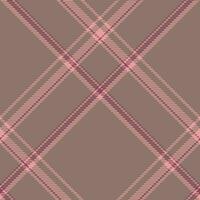 Plaid pattern vector. Check fabric texture. Seamless textile design for clothes, paper print. vector