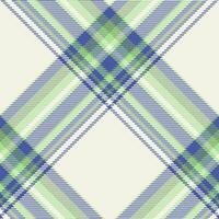 Plaid pattern vector. Check fabric texture. Seamless textile design for clothes, paper print. vector