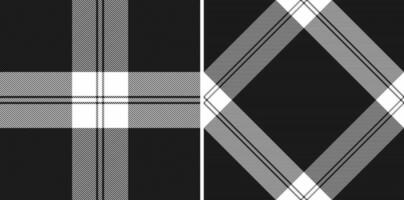 Pattern plaid seamless of fabric textile tartan with a background check texture vector. vector