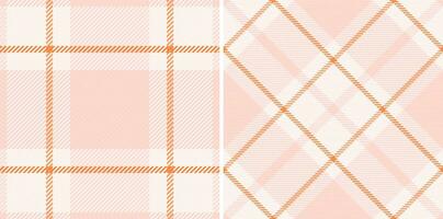Background textile check of pattern tartan plaid with a fabric texture vector seamless.