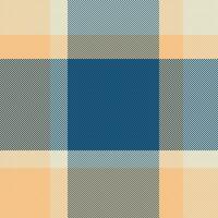 Check fabric vector of seamless textile tartan with a pattern texture background plaid.