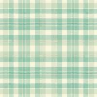 Tartan seamless textile of vector fabric pattern with a plaid check background texture.