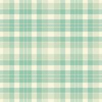 Tartan seamless textile of vector fabric pattern with a plaid check background texture.